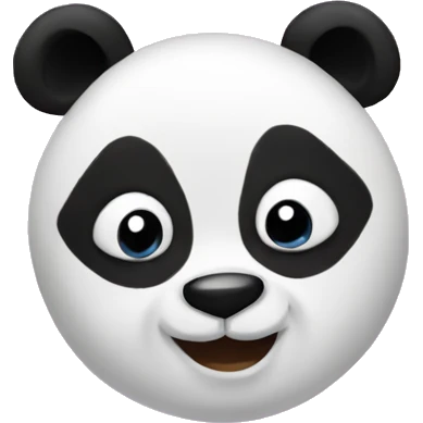 panda coquette  emoji