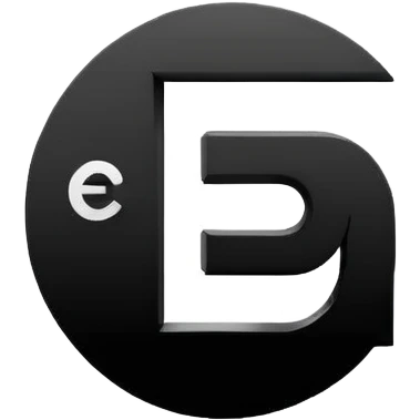 i want p logo whit started e emoji