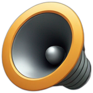 loud speaker emoji
