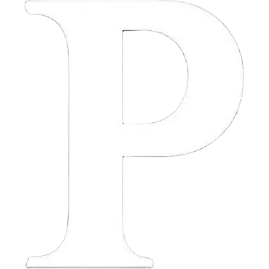 i want p logo whit started e emoji