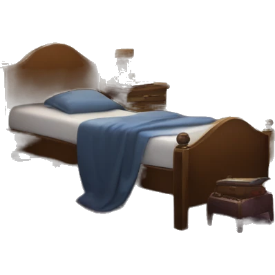 Very detailed view of Enid and Wednesday’s room at Nevermore Academy  emoji