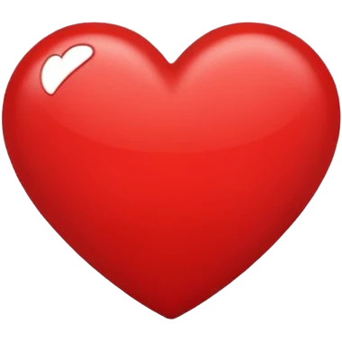 minimalist heart emoji