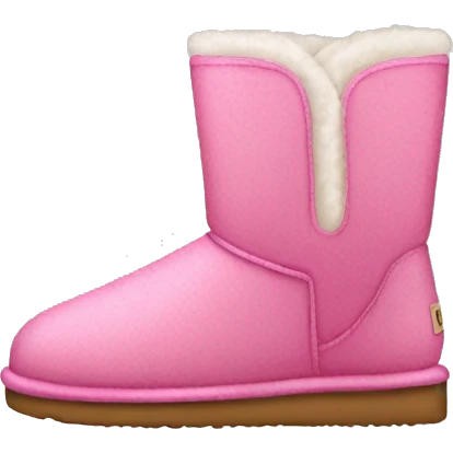 Pink uggs emoji