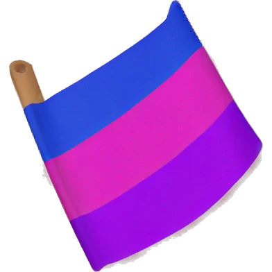 Bisexual flag emoji