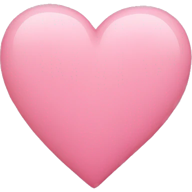 Pink heart emoji