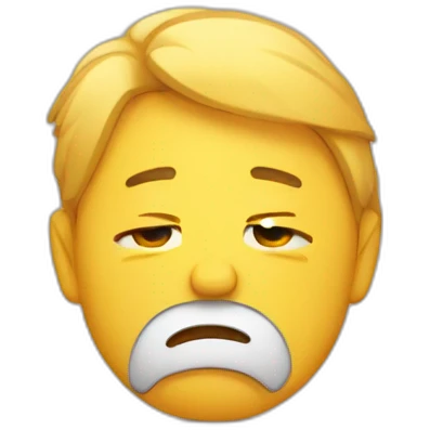 very tired emoji