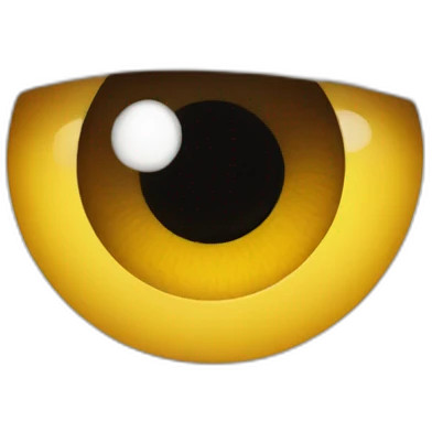 eye of a face emoji