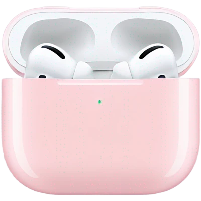 soft pink airpods pro emoji