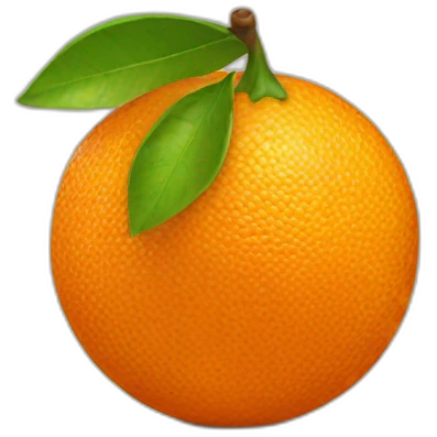 orange fruit emoji