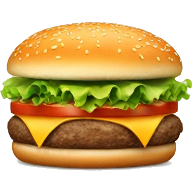 9 katlı hamburger emoji