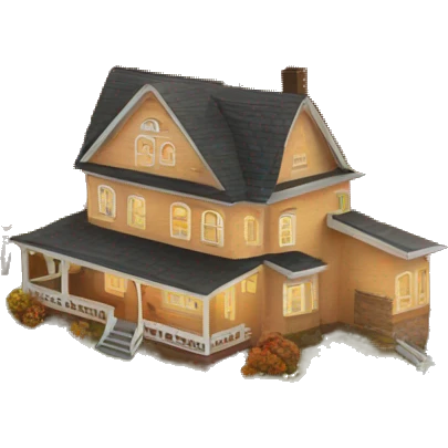 Fall home emoji