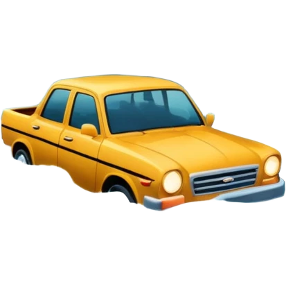 showing a flood disaster scene with strong water waves overflowing streets, partially submerged houses and cars, dark cloudy sky emoji