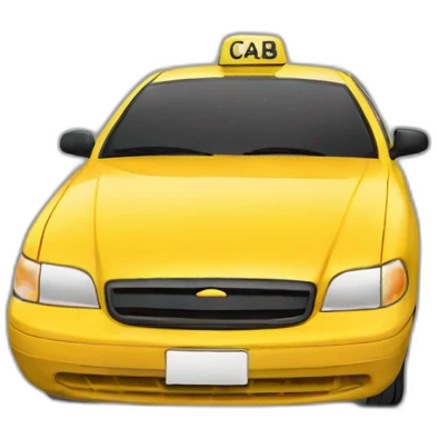 Cab emoji