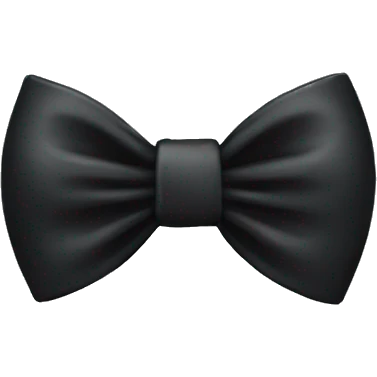 black bow emoji