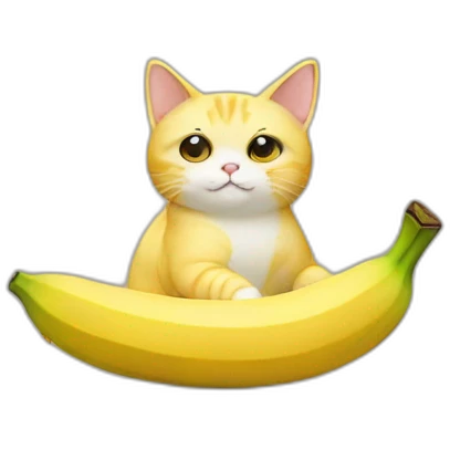 Banana cat emoji