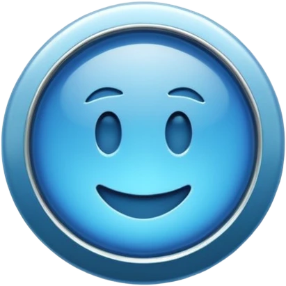 Badge V vérification bleue emoji