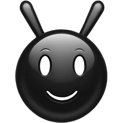 Blue bagraund and black tick✔️ emoji