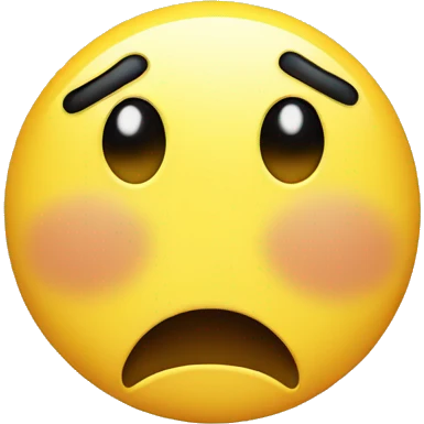 smiley with sad fac emoji