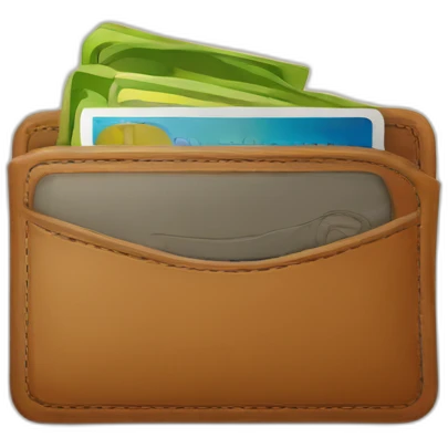 wallet usa emoji