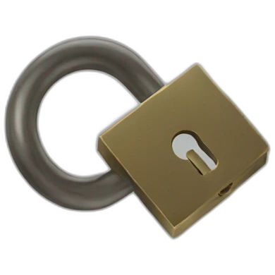 open lock emoji