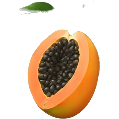 papaya emoji