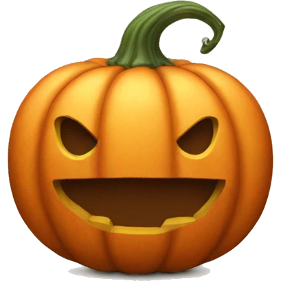 long Pumpkin emoji