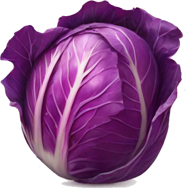 Red cabbage emoji