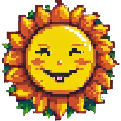 smiling sun emoji