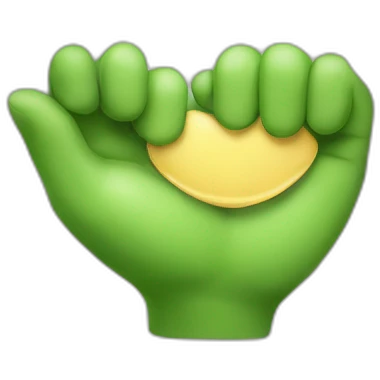 Cœur avec la main emoji