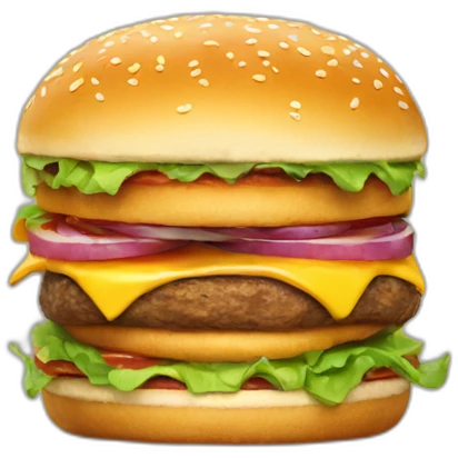 Cat-eat-burger emoji