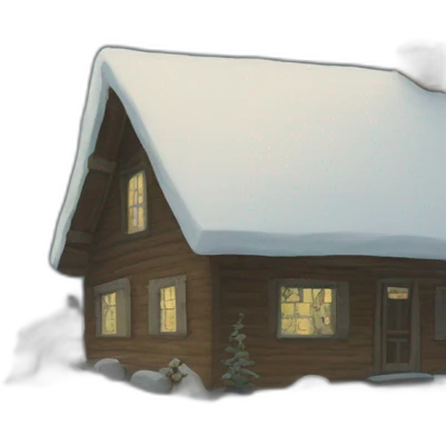 winter road depicted in the painting emoji