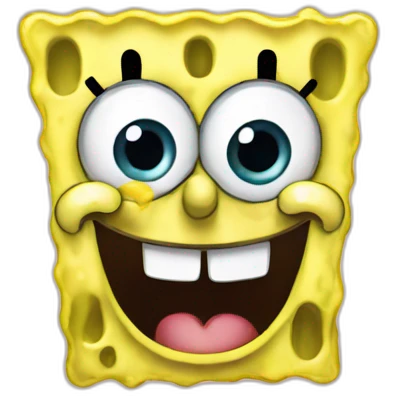 spongebob with nails emoji