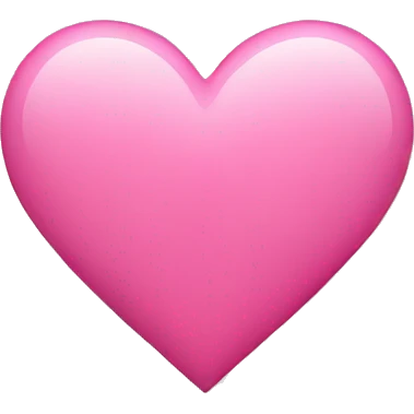 Pink heart emoji
