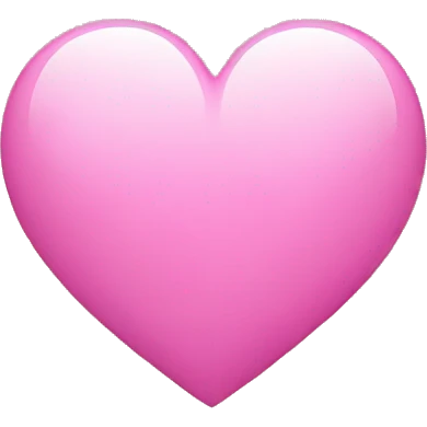 heart pink emoji