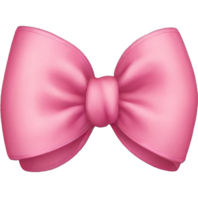 Cute bow emoji