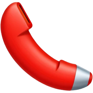 Red line painting emoji