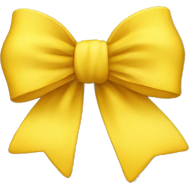 Yellow emoji with bow emoji