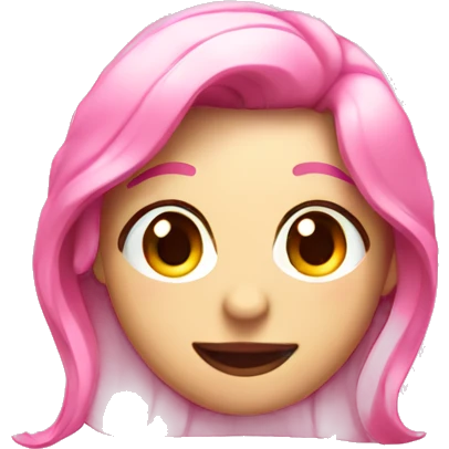 Pink sparkles  emoji
