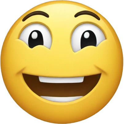 Laughing in secret emoji