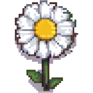 A daisy emoji