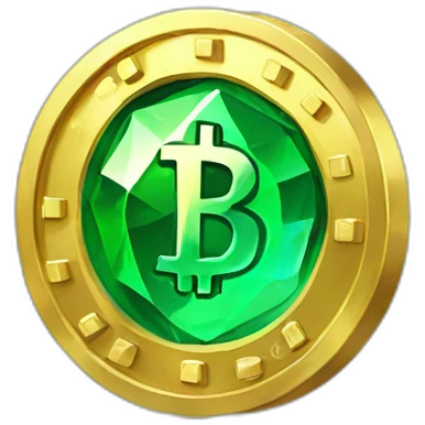 bitcoin emerald emoji