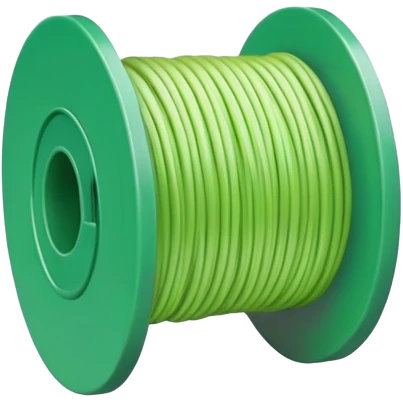 light green filament spool emoji