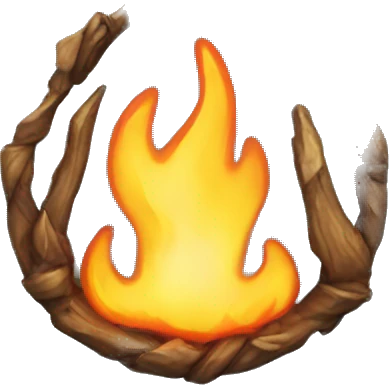 pendant fire emoji