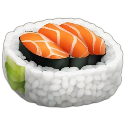 sushi-bomb emoji