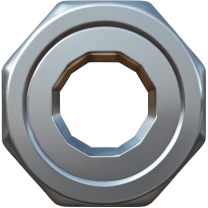1 hex nut emoji