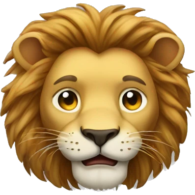 Lion heart emoji