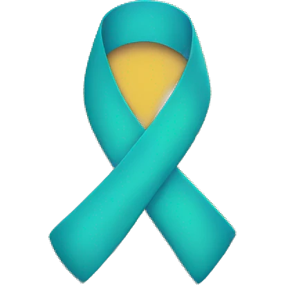 Suicide awareness ribbon  emoji