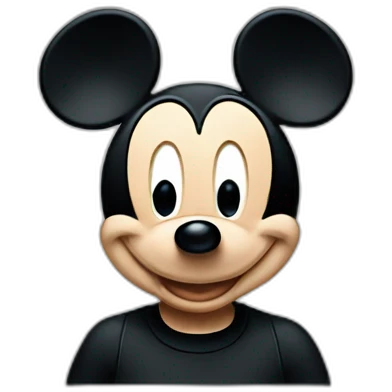 Mickey Mouse emoji