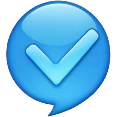 Instagram Blue tick emoji