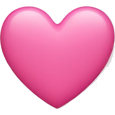 Pink heart emoji